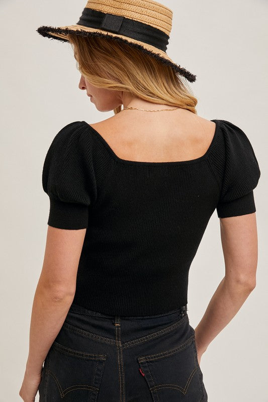 Puff Sleeve Top