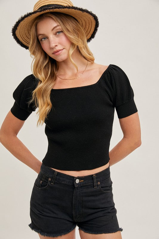 Puff Sleeve Top