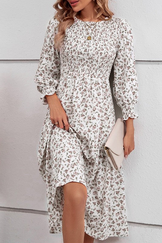 MIDI Floral Dress
